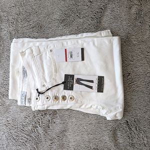 Sofia Vergara White High Waist Flare Jeans 4S